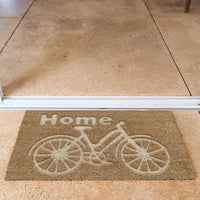 Capacho Fibra De Coco Uzoo Bike 60x40cm Komlog