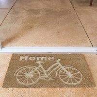 Capacho Fibra De Coco Uzoo Bike 60x40cm Komlog