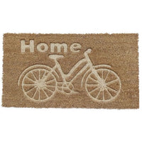 Capacho Fibra De Coco Uzoo Bike 60x40cm Komlog