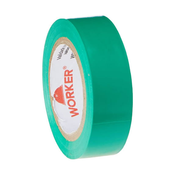 FITA ISOLANTE 19MMX10MTS VERDE
