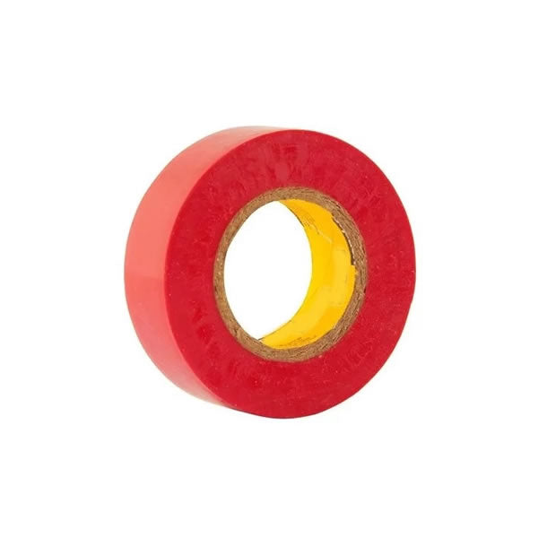 FITA ISOLANTE 19MMX10MTS VERMELHO