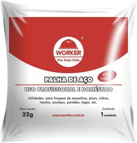 Palha De Aço Nº 1 22g Worker