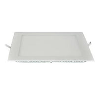 Luminária LED de Embutir Quadrada 24W 3200K Amarela