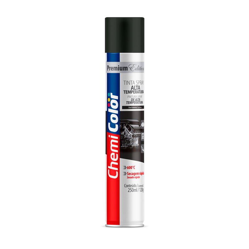 TINTA SPRAY ALT TEMP 250ML/120G PR FOSCO - CHEMICOLOR