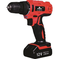 Parafusadeira e Furadeira Worker 12V Bivolt com Bateria e Maleta