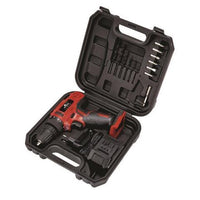 Parafusadeira e Furadeira Worker 12V Bivolt com Bateria e Maleta