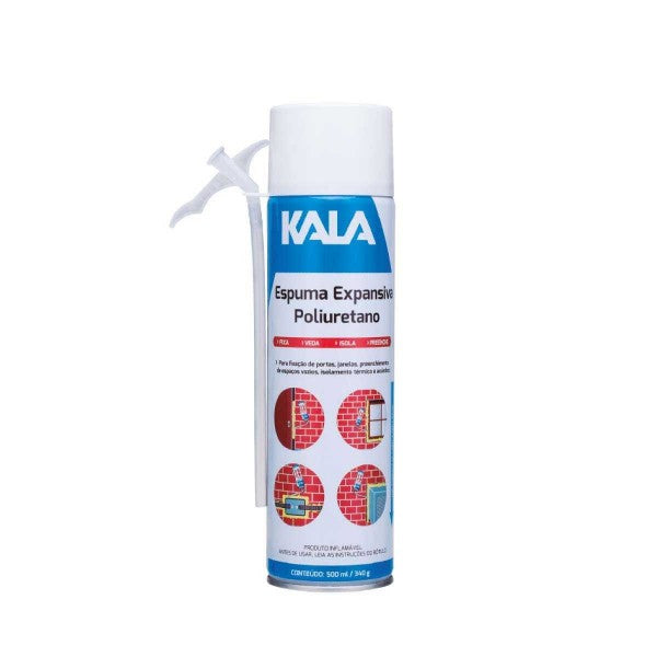 Espuma Expansiva De Poliuretano 300ml 190g Kala Com Aplicador