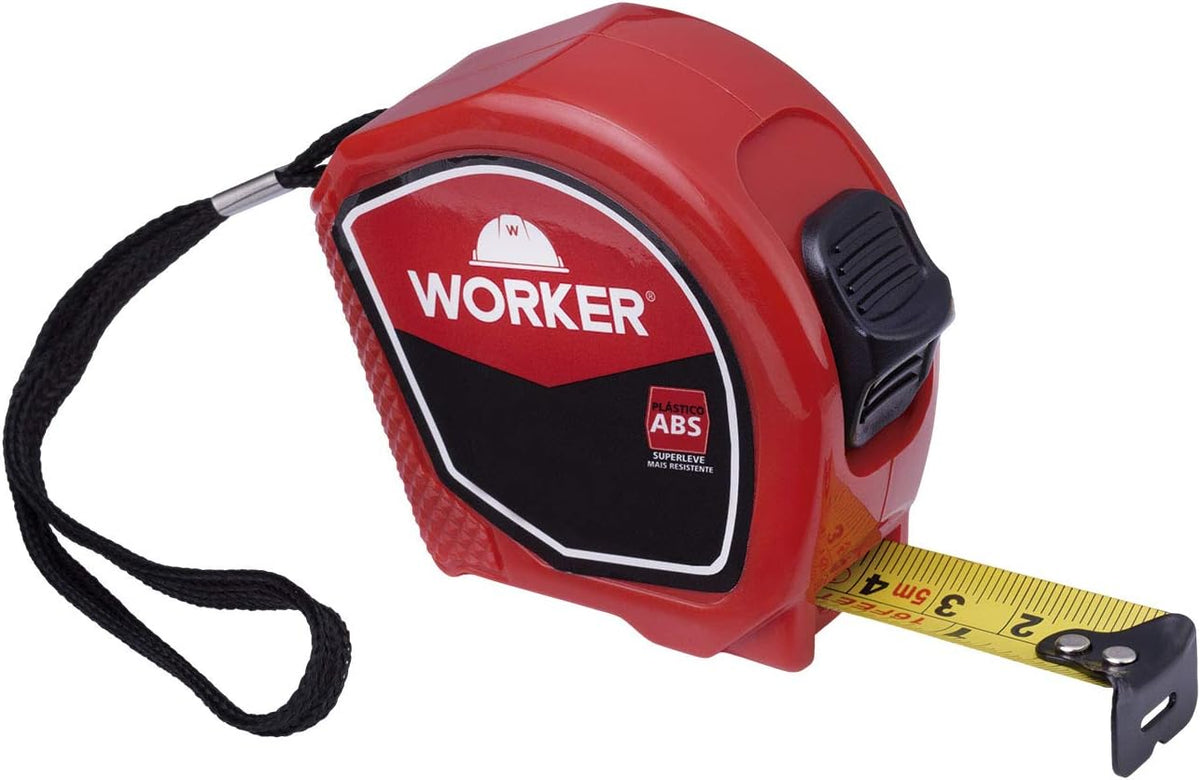 Trena Worker Emborrachada de 5m x 19mm com Trava e Alça