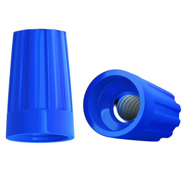 Conector De Torção Azul 08x45mm Sforplast Com 8 Peças