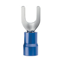 Terminal Forquilha Pré-Isolado Azul 1.5-2.5mm² Sforplast