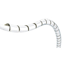 Organizador De Fios E Cabos 12mm X 15m Branco Sforplast