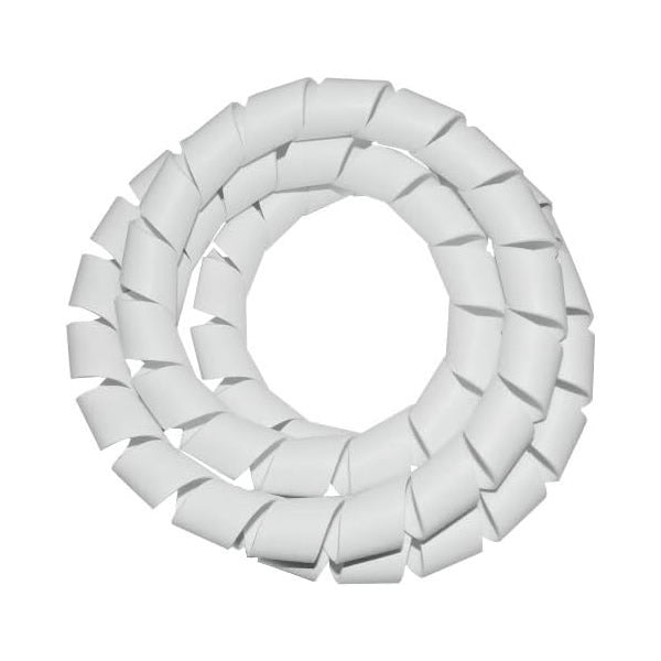 ORGANIZADOR DE FIOS E CABOS 19MMX1,5M BRANCO