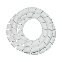 Organizador De Fios E Cabos 19mmx15m Branco Sforplast