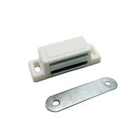 Fecho Magnético Branco 35x14mm Com Parafuso Sforplast