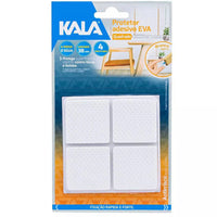 Protetor Adesivo Eva Quadrado 38mm 4 Peças Kala