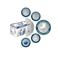 Kit Bacia Com Caixa Acoplada Square Lorenzetti Branco
