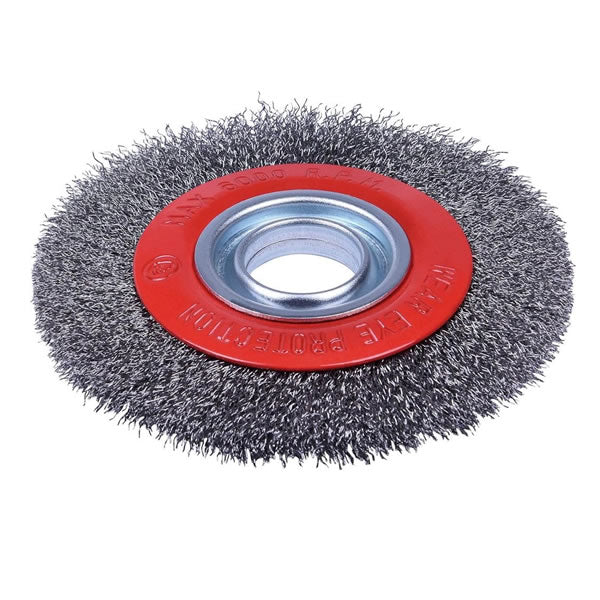 Escova Circular De Aço Ondulado 6 Pol X 3/4 Pol Worker