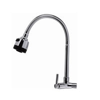 Torneira Gourmet de Metal com Bica Flexível para Parede Liege