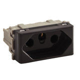TRAMONTINA LIZ / GIZ MODULO TOMADA 2P +T 20A 250V GRAFITE