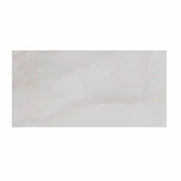 Porcelanato Elizabeth Onix White Esmaltado Polido 49x99cm