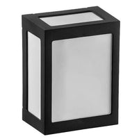 Arandela Injetada Dital Branca 15cm Com Lente Cristal Aberta