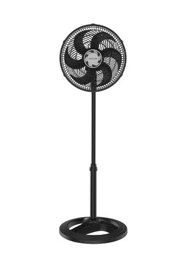Ventilador de Coluna Ventisol Turbo 30cm com 6 Pás 220V Preto
