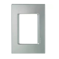 Placa 4x2 3 Postos Juntos Izy Flat Tramontina Prata