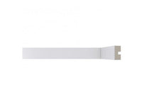 Rodameio Santa Luzia 30mm x 16mm x 240cm Branco Ref 466BR