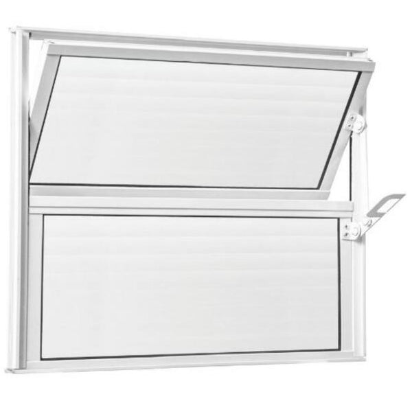 BASCULANTE INVICTA A040X060L VC ALUM BRANCO ALUVID