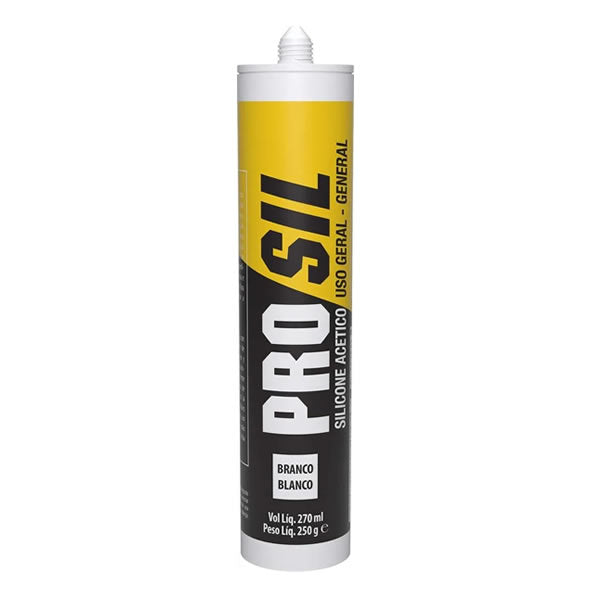 SOUDAL PRO SIL BR BRANCO 250ML/244G