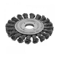 Escova Circular Trançada Worker 4.1/2 Polegadas Furo 7/8