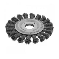 Escova Circular Trançada Worker 4.1/2 Polegadas Furo 7/8