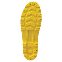 Bota De Segurança Em Pvc Cano Médio Preta E Amarela Nº 42