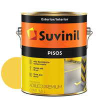 Tinta Para Piso Suvinil Amarelo 3,6 Litros