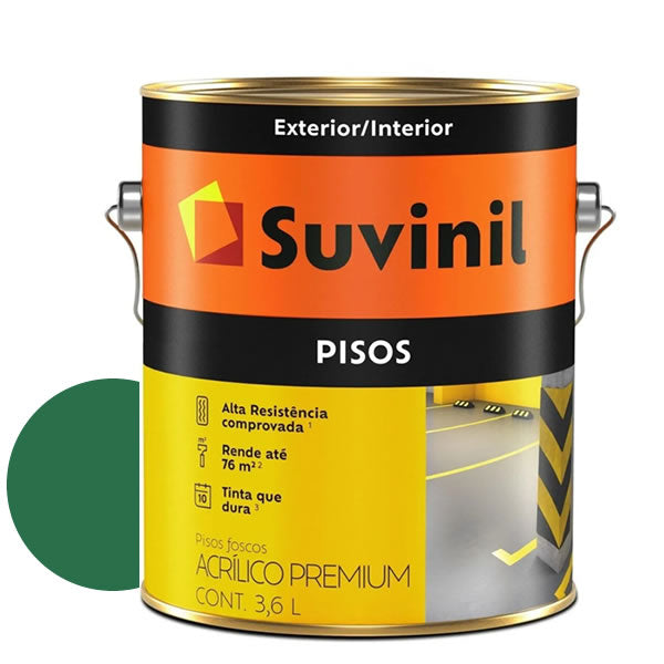 SUVINIL TINTA PISO VERDE 3,6LTS