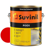 Tinta Para Piso Suvinil Vermelho 3.6 Litros