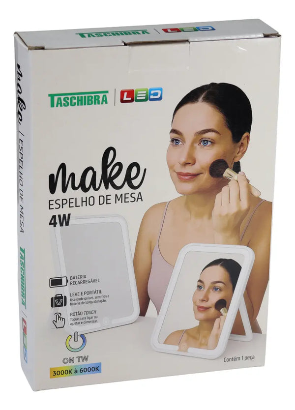Espelho de Mesa Make Led On TW .-DER/03