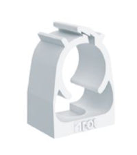 Abraçadeira Para Eletroduto PVC 3/4 Polegada Branco Inpol