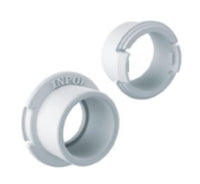 Conector Box Reto 1 Polegada Para Eletroduto Branco Inpol