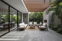 Porcelanato 84x84 A Urban Offwhite Externo 2,12M2 - Elizabeth