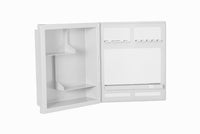 Armário Espelhado Astra De Embutir Ou Sobrepor 35,5x30,5x10cm Branco