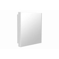 Armário Espelhado Astra De Embutir Ou Sobrepor 35,5x30,5x10cm Branco