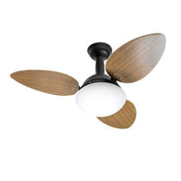 Ventilador De Teto Venti Delta Jet 3 Pás Preto 220v