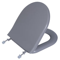 Assento Sanitário Almofadado Astra Calypso Cinza Platina