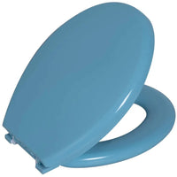 Assento Sanitário Almofadado Astra AZ1 Azul Claro