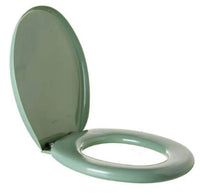Assento Sanitário Almofadado Convencional Astra Verde Oval