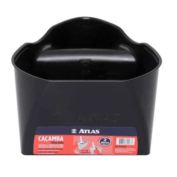 Caçamba De Plástico Para Mão 2L Atlas
