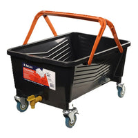 Caçamba Pro 43L Com Rodízios Para Pintura Atlas