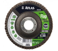 Disco Flap 115mm Grão 120 Óxido De Alumínio Atlas