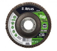 Disco Flap 115mm Grão 80 Óxido De Alumínio Atlas